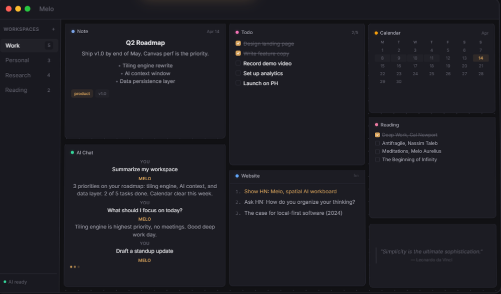 Melo Screenshot 1