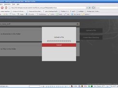 Uploading a file