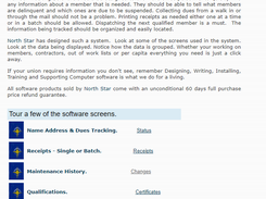 Member Tracking Software Screenshot 1