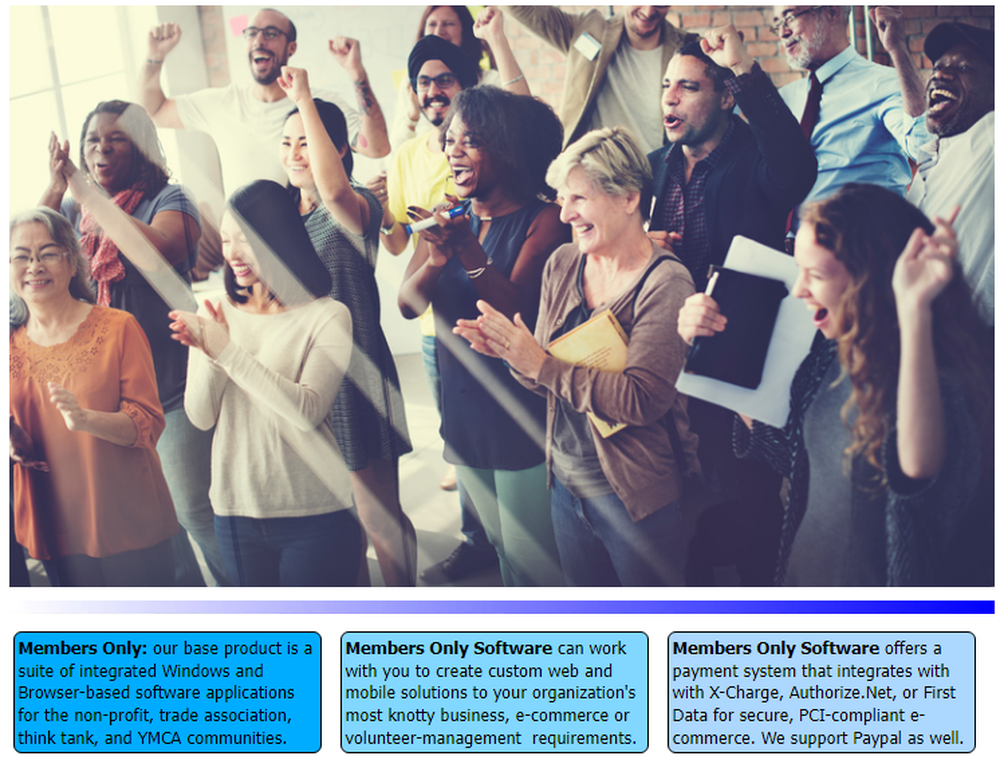 Members Only / Non-Profit Screenshot 1