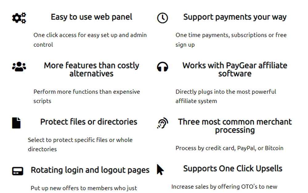 MembersGear Screenshot 1