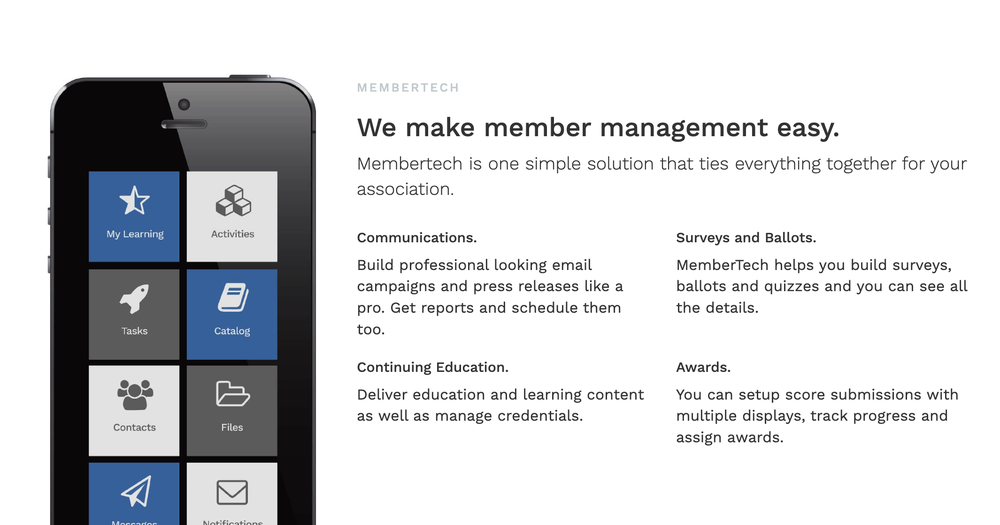 Membertech Screenshot 1