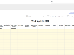 Book and track appointment calendar