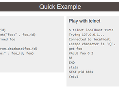 Memcached Screenshot 1