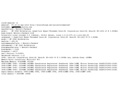 sample output