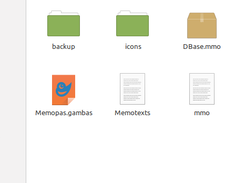 Memopas folder