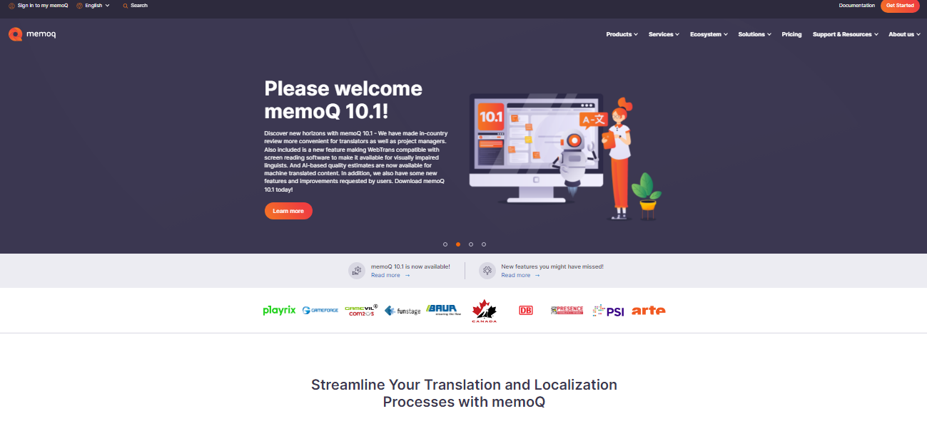 memoQ integration with Flamory, image size:1299x612