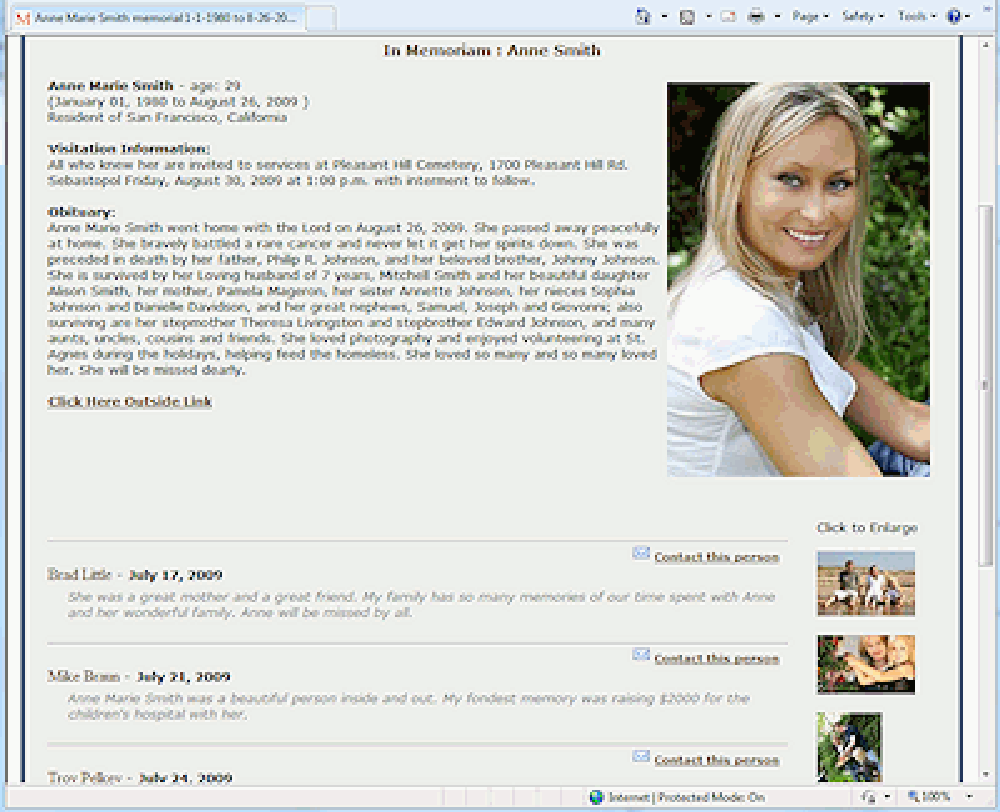 MemorialSoft Screenshot 1