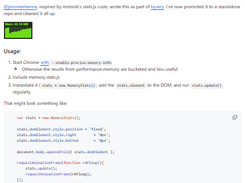 memory-stats.js Screenshot 1