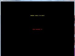 end game screen