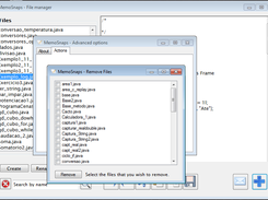 Easily remove a bulk of files!