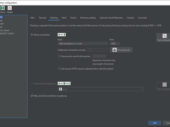 Dark Mode: Routing configuration