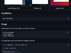 Menubar Electron Screenshot 1