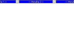 MenuBar Three Drop Downs