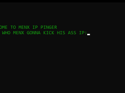 MENX IP PINGER Screenshot 1