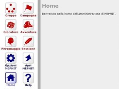 Il pannello d'amministrazione