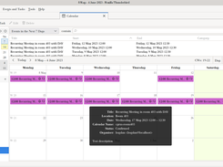 A CalDAV calendar updated by Meqaris