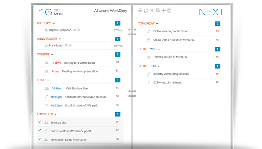 MeraCRM Screenshot 1