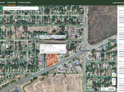 The Project Map in Mercator.ai visually displays active and upcoming construction projects, allowing users to quickly identify opportunities in specific locations. It helps users filter projects by stage, type, and stakeholders, enabling targeted outreach and strategic business development.