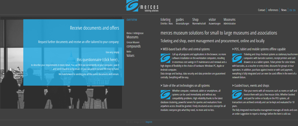 Merces Museum Suite Screenshot 1