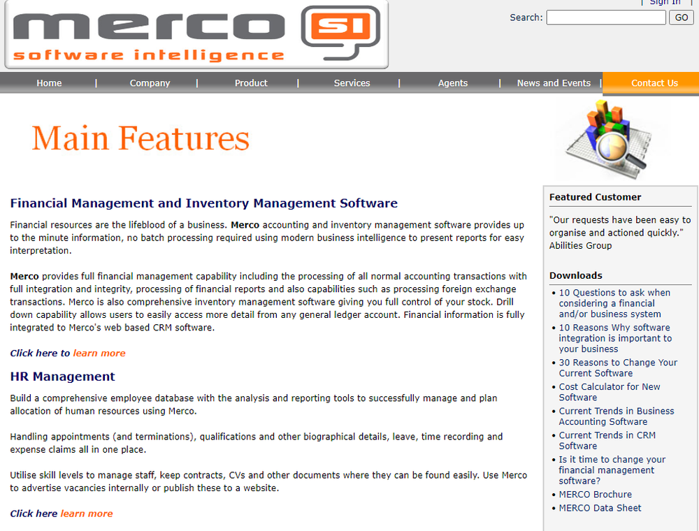 Merco Business Management Screenshot 1