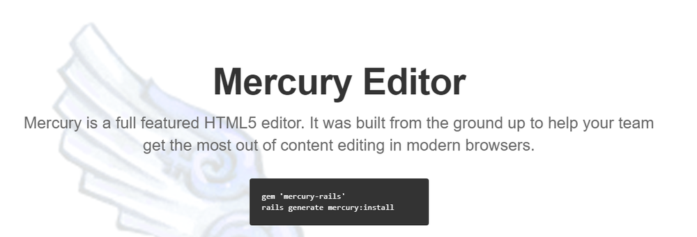 Mercury Editor Screenshot 1