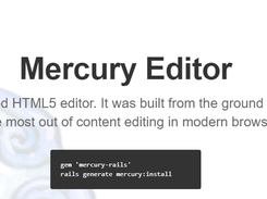 Mercury Editor Screenshot 1