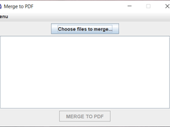Main app window