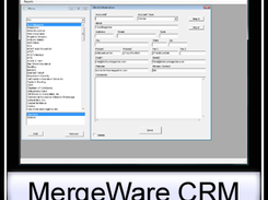 MergeWare CRM Screenshot 1