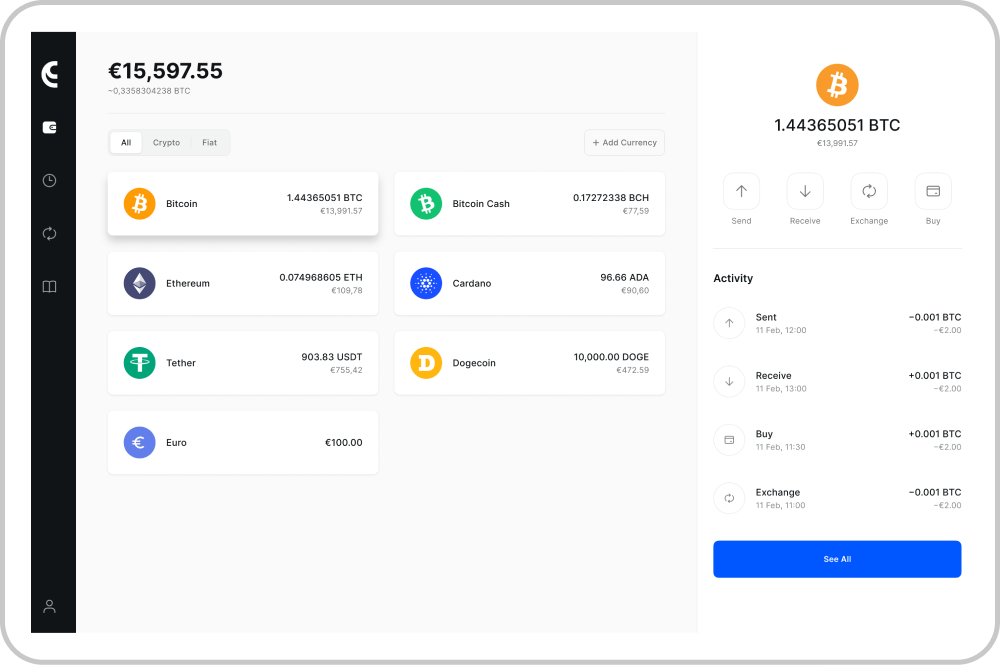 Merkeleon Crypto Payment Gateway Screenshot 1