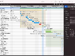 Merlin Project with planned, actual and expected tasks.