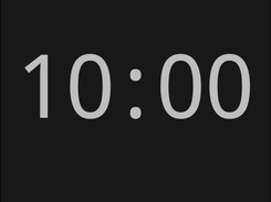 timer screen