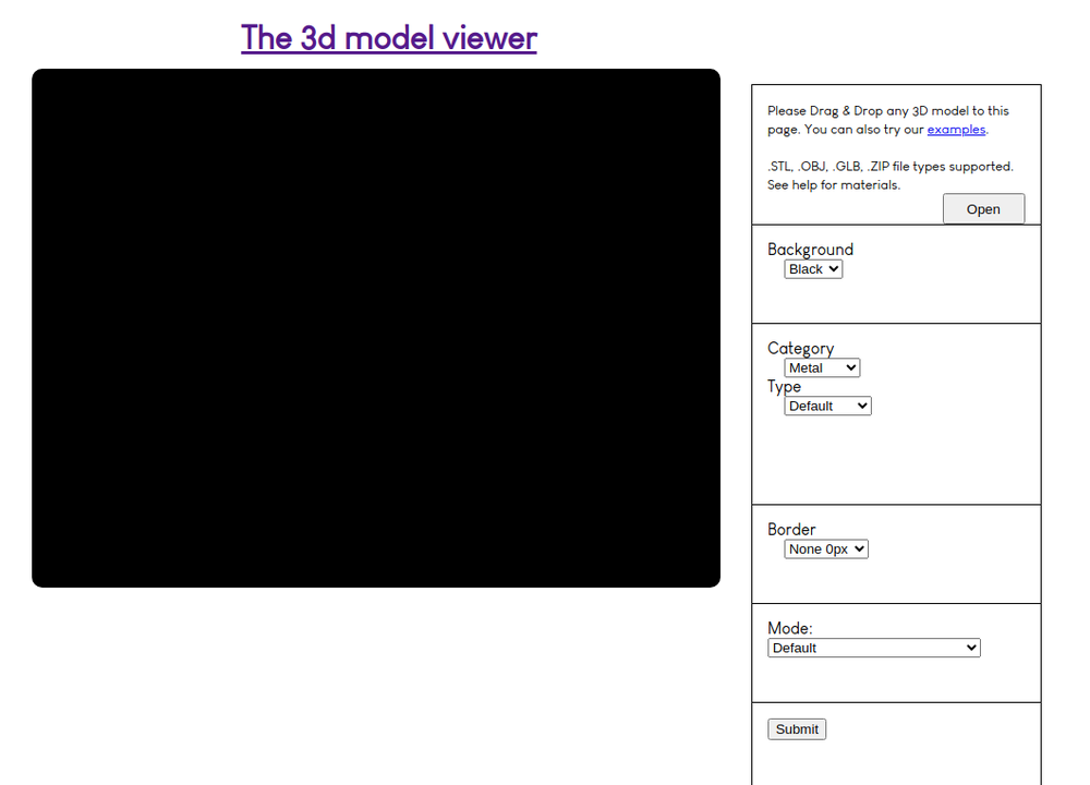 3d model viewer