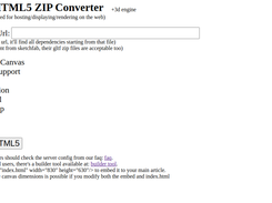 gltf to html5 zip converter