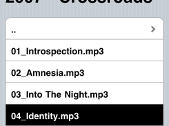 Web GUI: Playlist