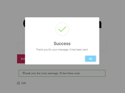 Message Popup For Contact Form 7 Screenshot 1