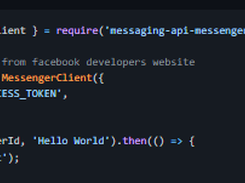 Messaging APIs Screenshot 1