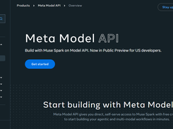 Meta Model API Screenshot 1