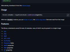 Metadata Extractor Screenshot 1