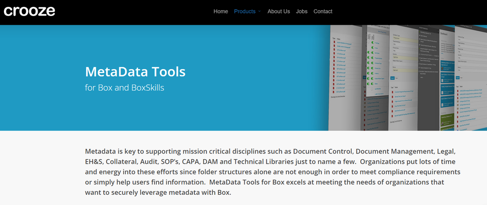 Metadata Tools Screenshot 1