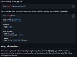 Metal.jl Screenshot 1