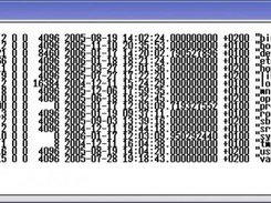 Text box with output of "ls -l /"