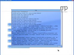 Log over the Main Menu
