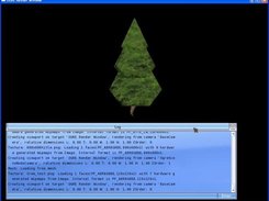 Log over "in-game" rendering