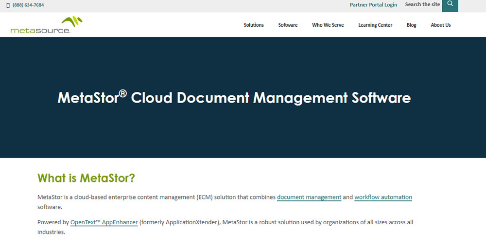 MetaSource MetStor Screenshot 1