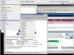 Windows and Linux desktops in a Java viewer