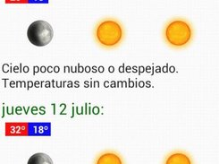 Previsión meteorológica