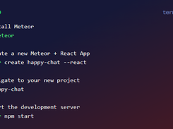 Meteor Screenshot 1