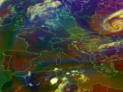 MSG HRIT RGB Composite Airmass