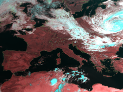 MSG HRIT RGB Composite HRV Near Natural